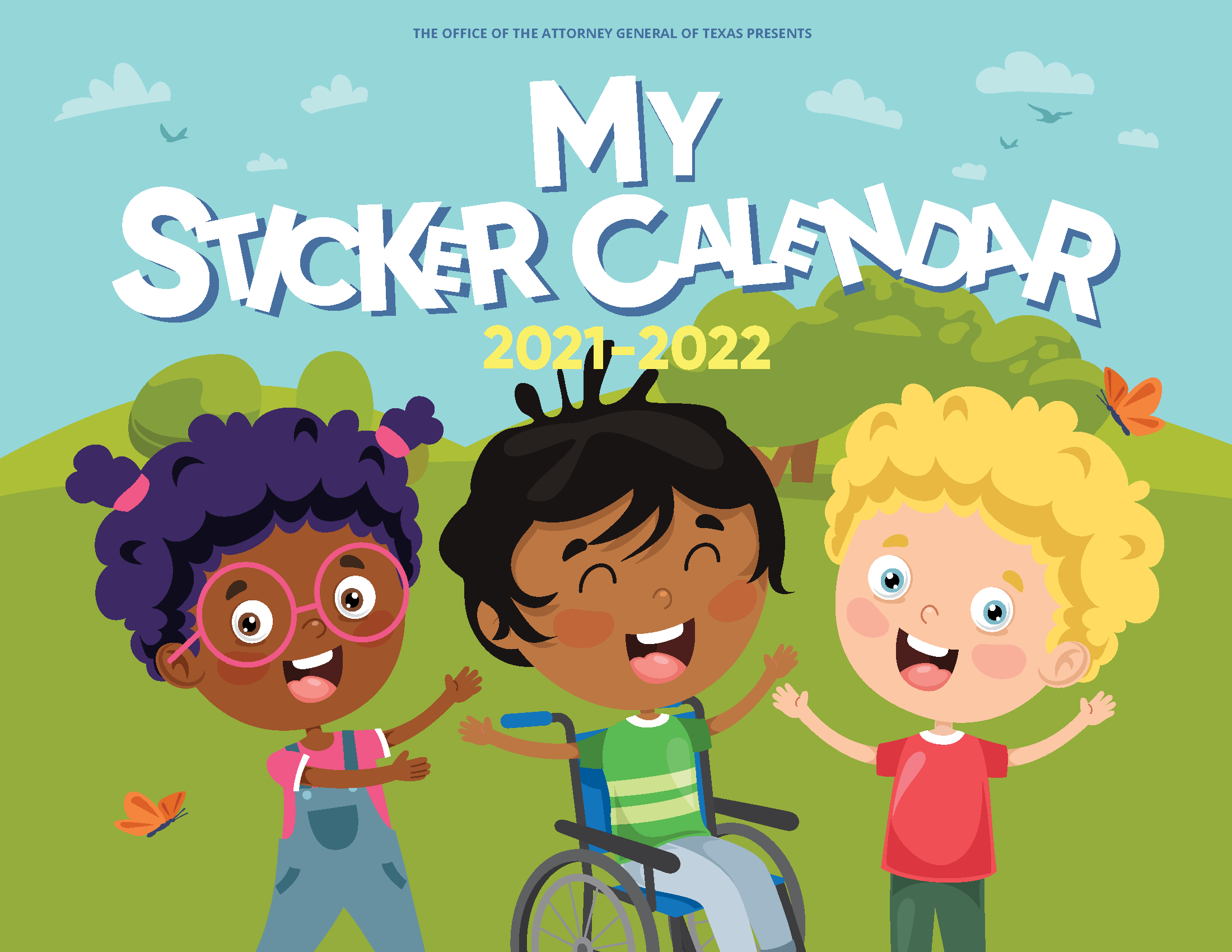 My Sticker Calendar Graphic