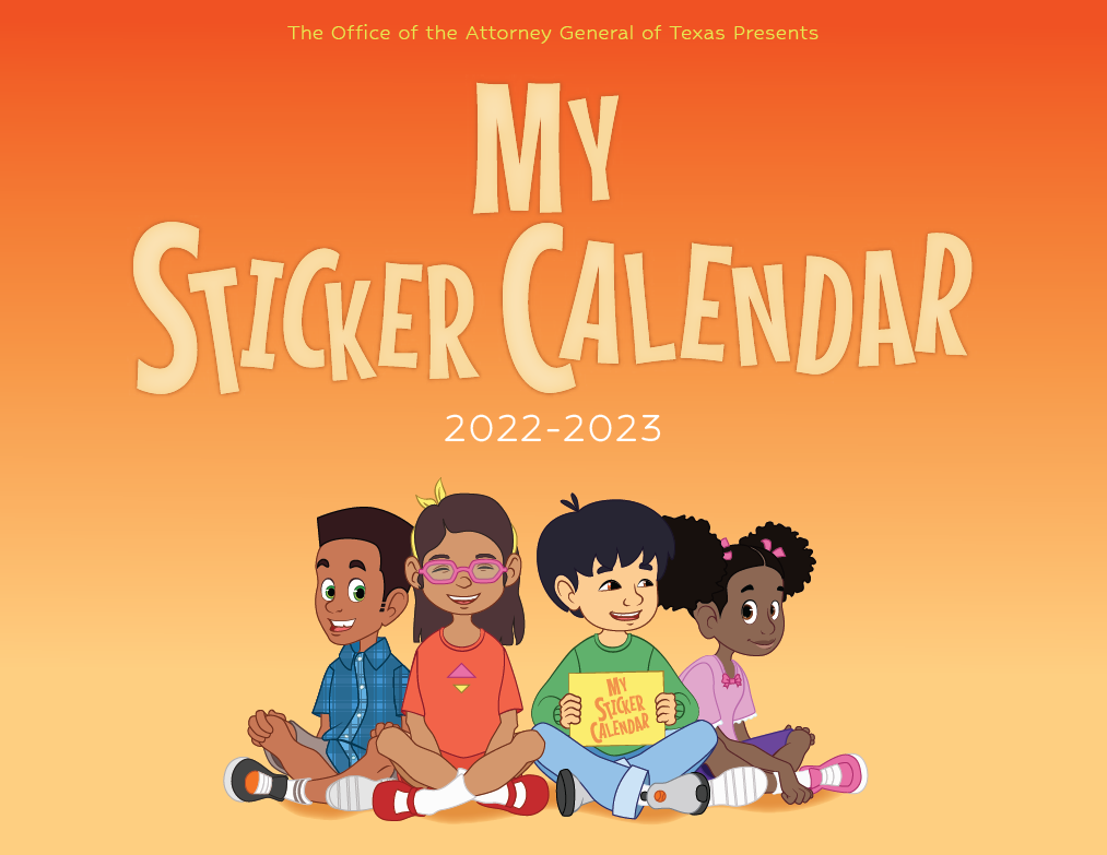 My Sticker Calendar Graphic
